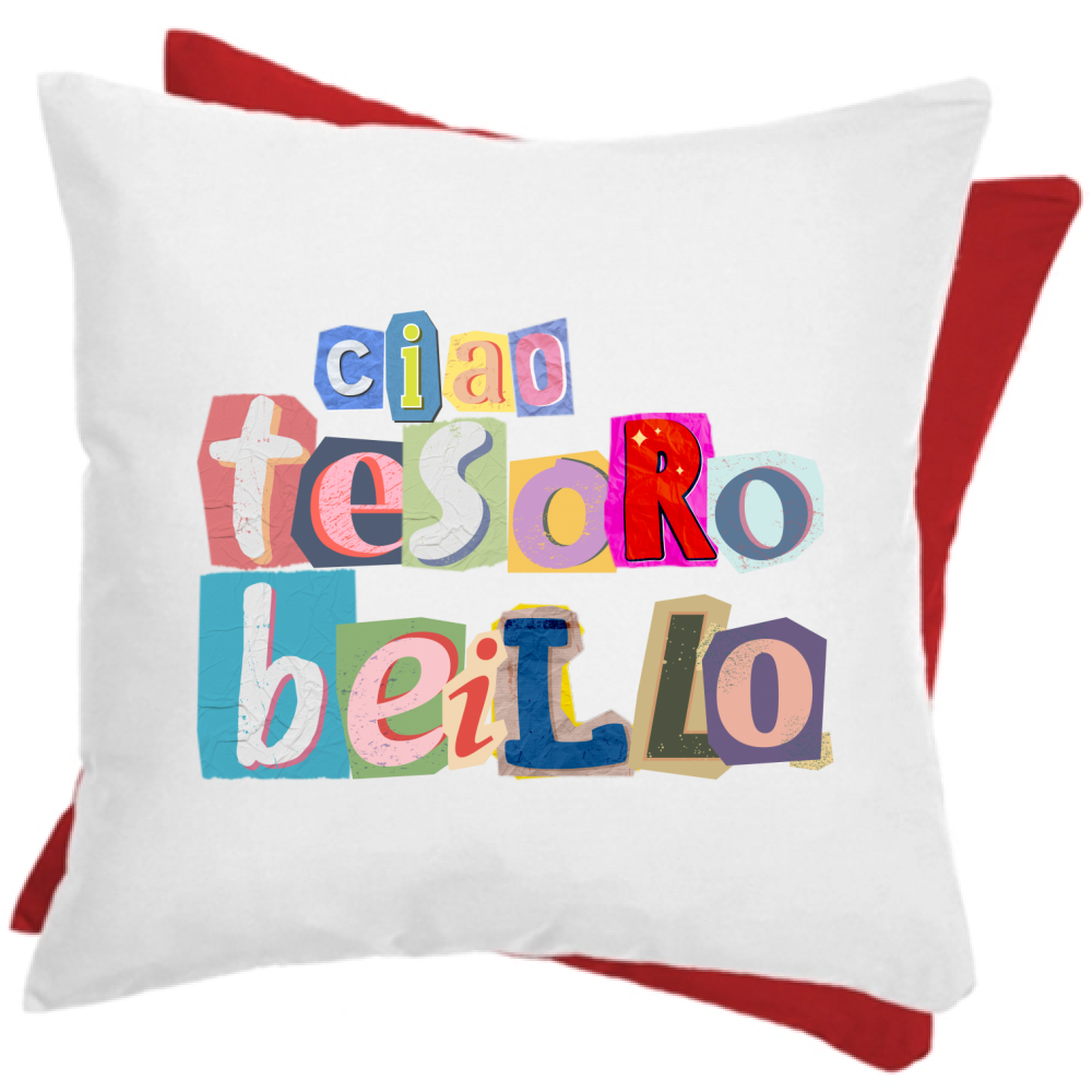 Cuscino Bicolore Maria sole