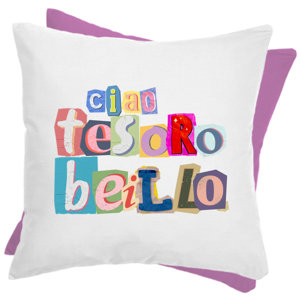 Cuscino Bicolore Maria sole