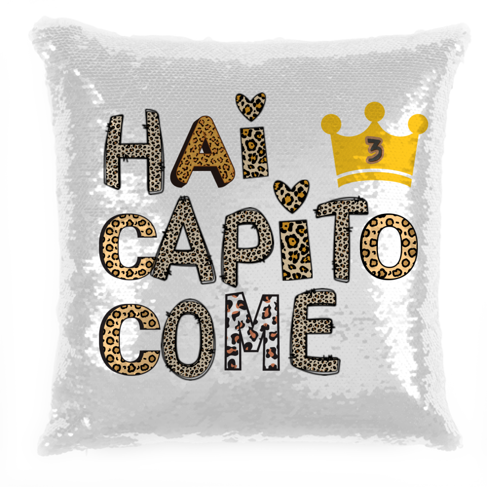Cuscino magico Agnese “hai capito come”