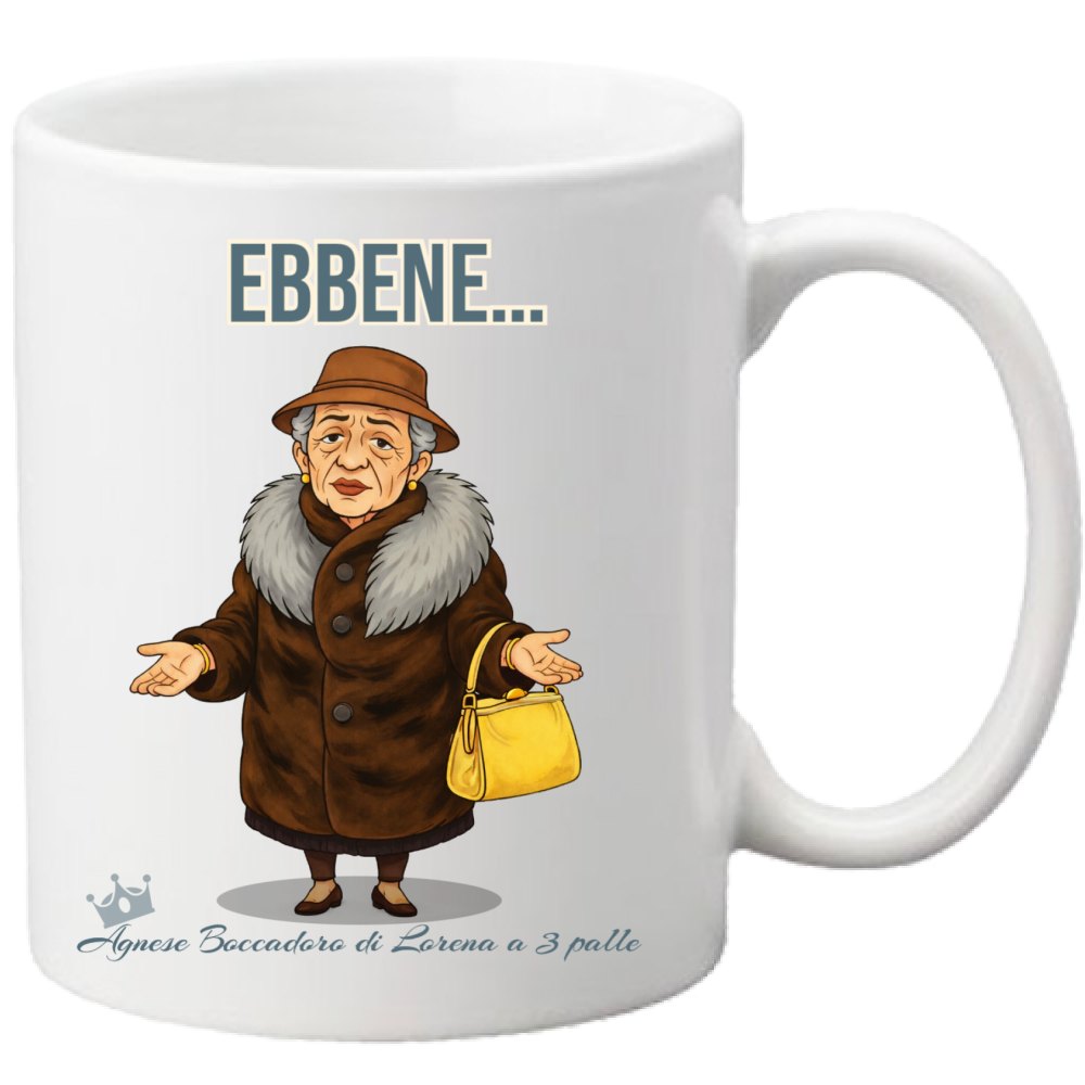 Tazza “ebbene” Agnese