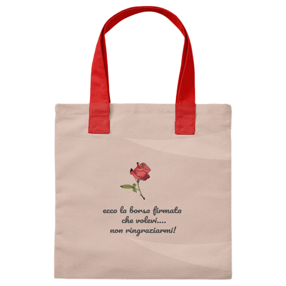 Borsa All Over Shop ecco la borsa firmata