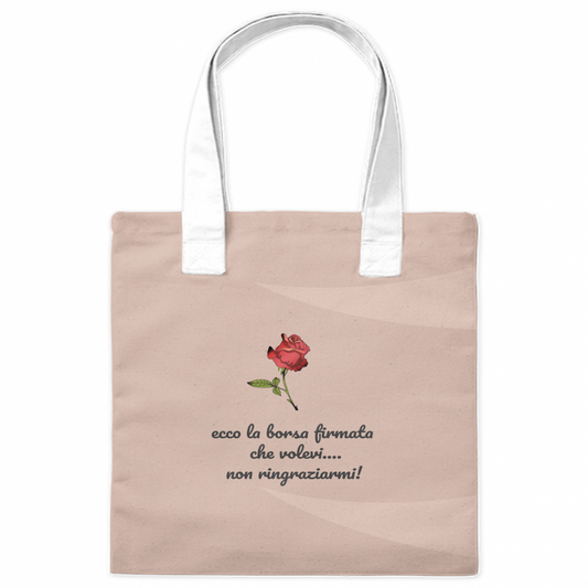 Borsa All Over Shop ecco la borsa firmata